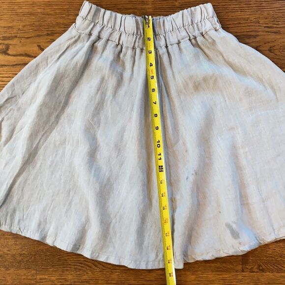 Zara Basic Mini Skirt in gray - Picture 5 of 7